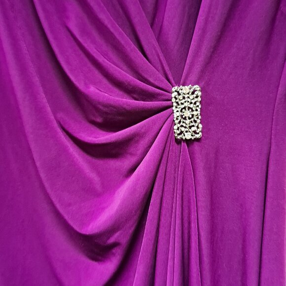 American Living Purple Dress Size 12 - Picture 2 of 7